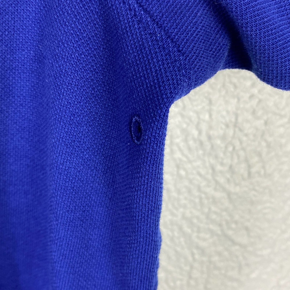 Nike Shirt XL Mens Blue Polo Dri-Fit Shirt Left Sleeve Swoosh - Picture 3 of 10